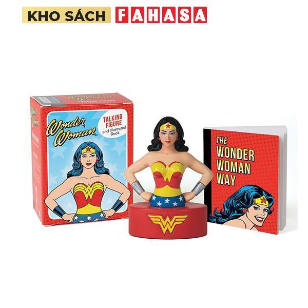 Sách ngoại văn: Wonder Woman Talking Figure And Illustrated Book