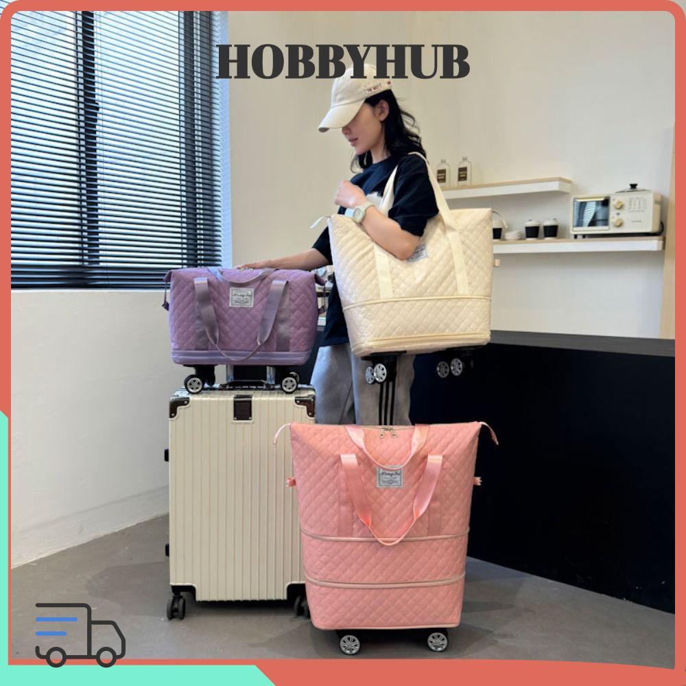 HOBBYHUB Duffle Pack Vải Bền Nam Nữ