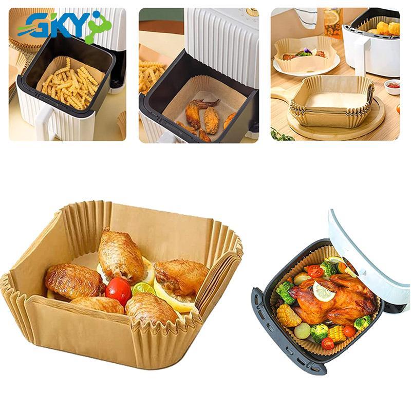 GKY Kitchen Air Fryer Paper Bake Oil-Absorber Air Fryer Accesories Disposabbl GKY