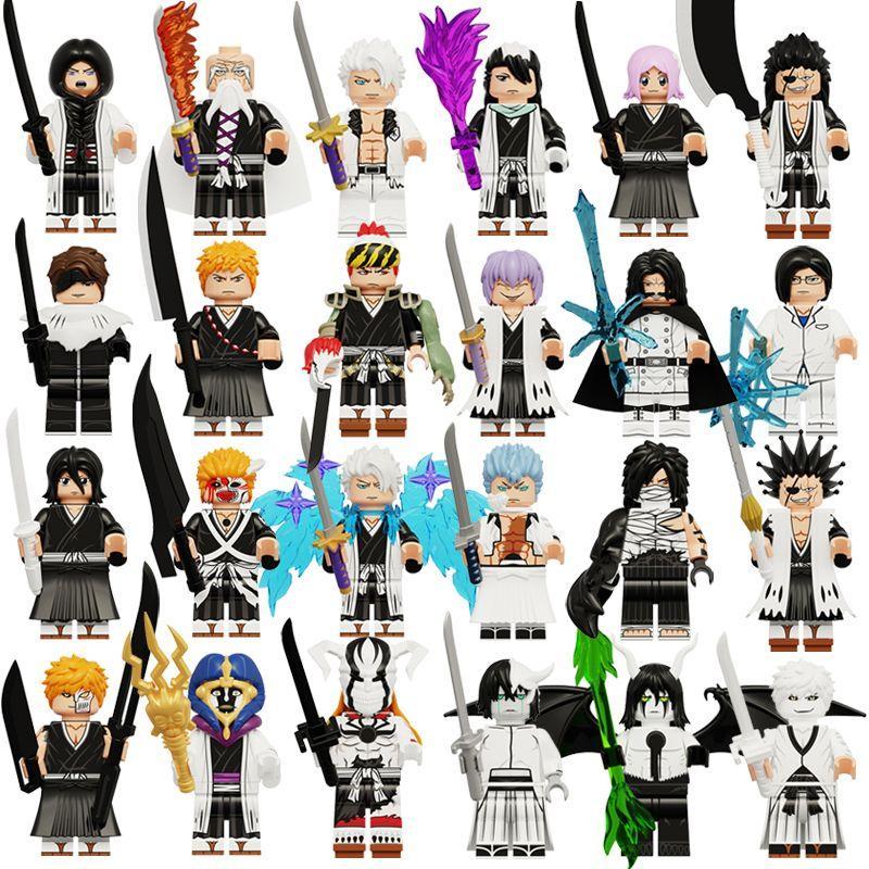 Truyện Tranh Minifigure Thần Chết Anime Kurosaki Ichigo Kozuki Ichigo Trắng Ichigo Nổ Xiaowu Lắp Ráp