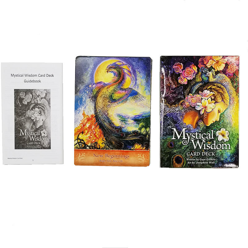 Hàng sẵn có Vận chuyển nhanh 12 * 8.3 Mystery Wisdom Oracle Cards Oracle Cards Tarot Board Game21236