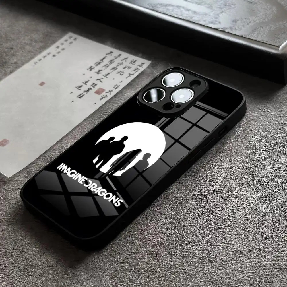 BK-3 I-Imagine Dragons Loom Band Ốp Lưng Điện Thoại IPhone 17 16 Pro Max 15 Plus 14 Pro 12 11 13 Min