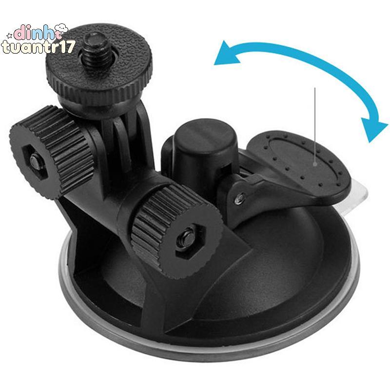 Dinhtuantr17 Camera hành động giữ cốc hút mini cho GoPro 10, 360 ° xoay VN