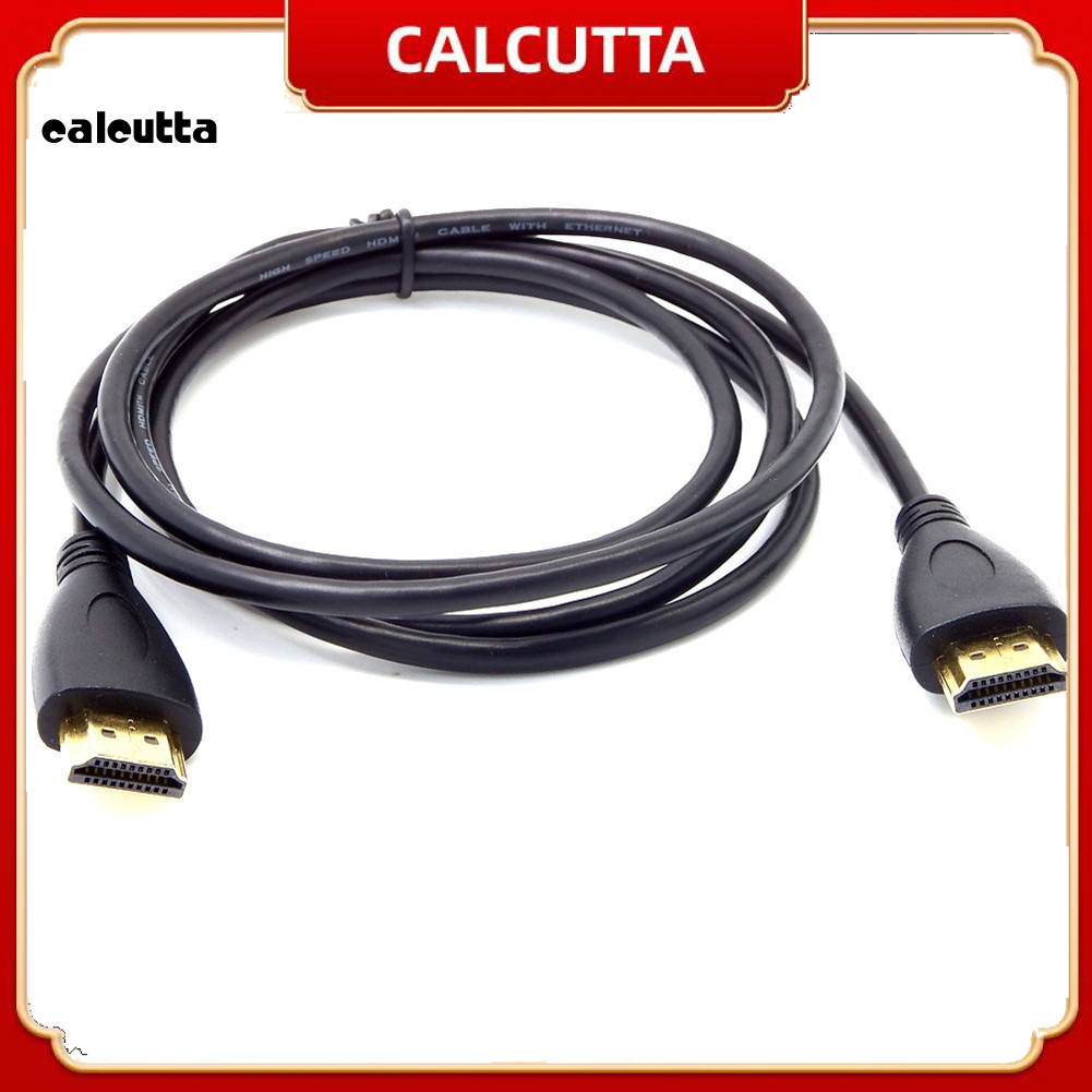 [calcutta] Dây chuyển đổi Video cáp V14 tương thích HDMI độ rõ nét cao 1m 1080P cho màn hình TV DVD