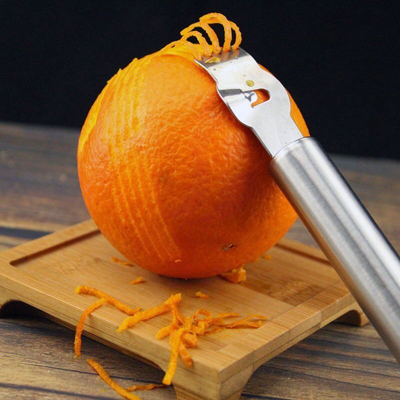 Dụng Cụ Nhà Bếp 430 Thép Không Gỉ Lemon Grater Cam Peel Shredder Bưởi Grater Trái Cây Dừa Grater