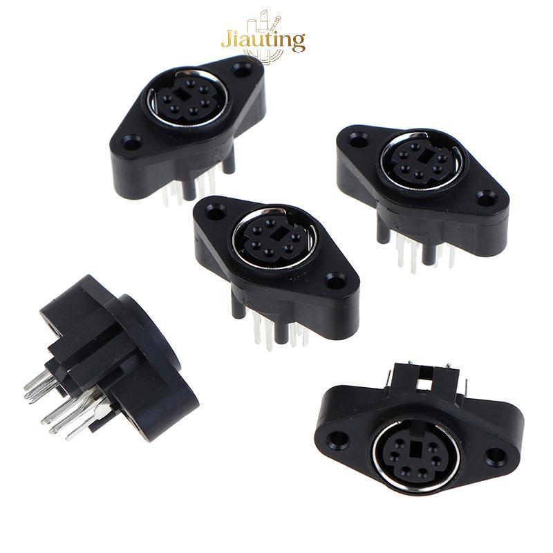 Jiauting 5 CÁI MDC / S Terminal Soet DIN Ja Connector Mini PS2 6Pin 6P Soet Jiauting