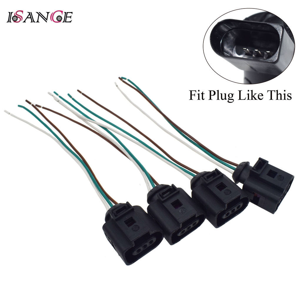 Trục Cam / Áp Lực / Đỗ Xe / Tốc Độ ABS / Cảm Biến Mức Dầu Kết Nối Dây Cắm Cho VW Audi Seat Skoda 1K0