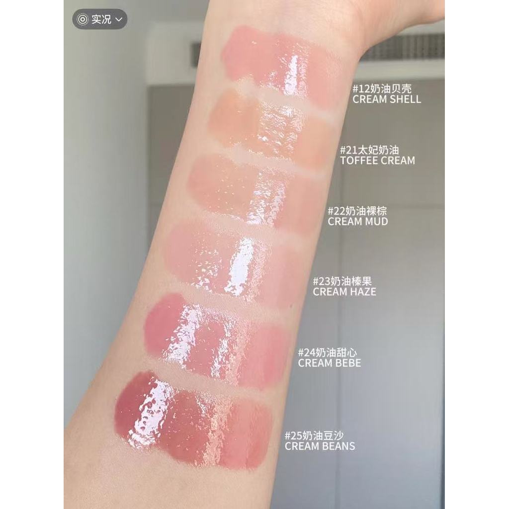 son romand 24 son romand chính hãng Lee Won Hee Korea Romand Angel Light Lip Gloss Lip Gloss Cream M
