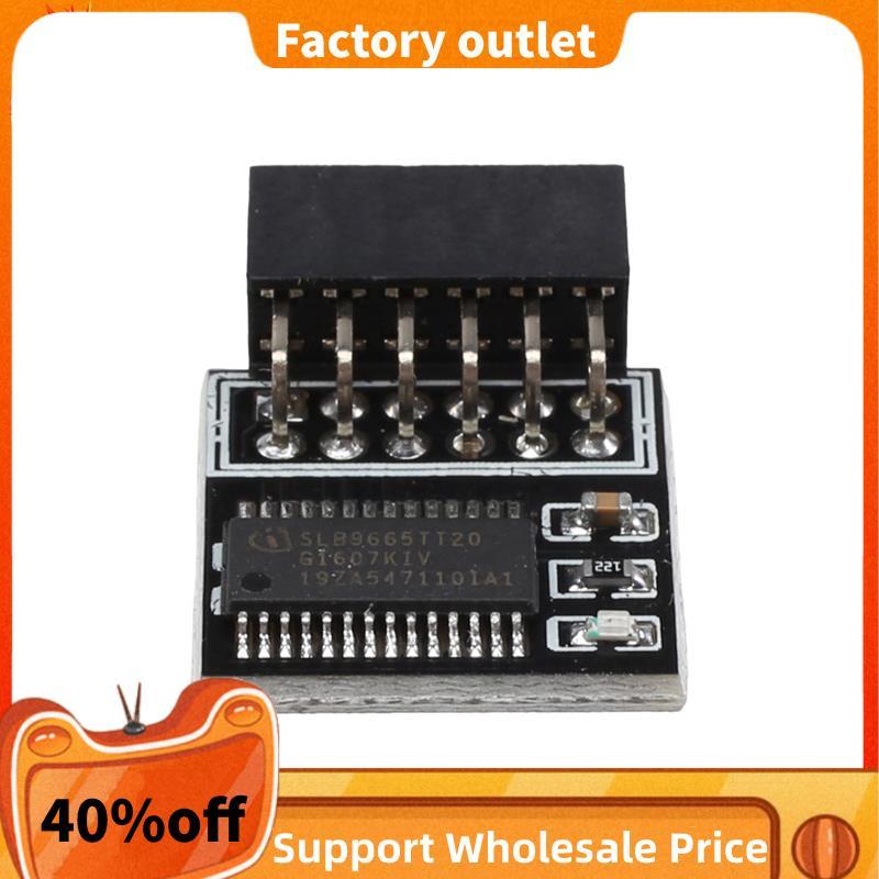 Mô-đun bảo mật mã hóa TPM 2.0 Thẻ từ xa Mô-đun LPC-12PIN cho 12PIN LPC TPM2.0 LPC 12 Pin Mô-đun bảo 