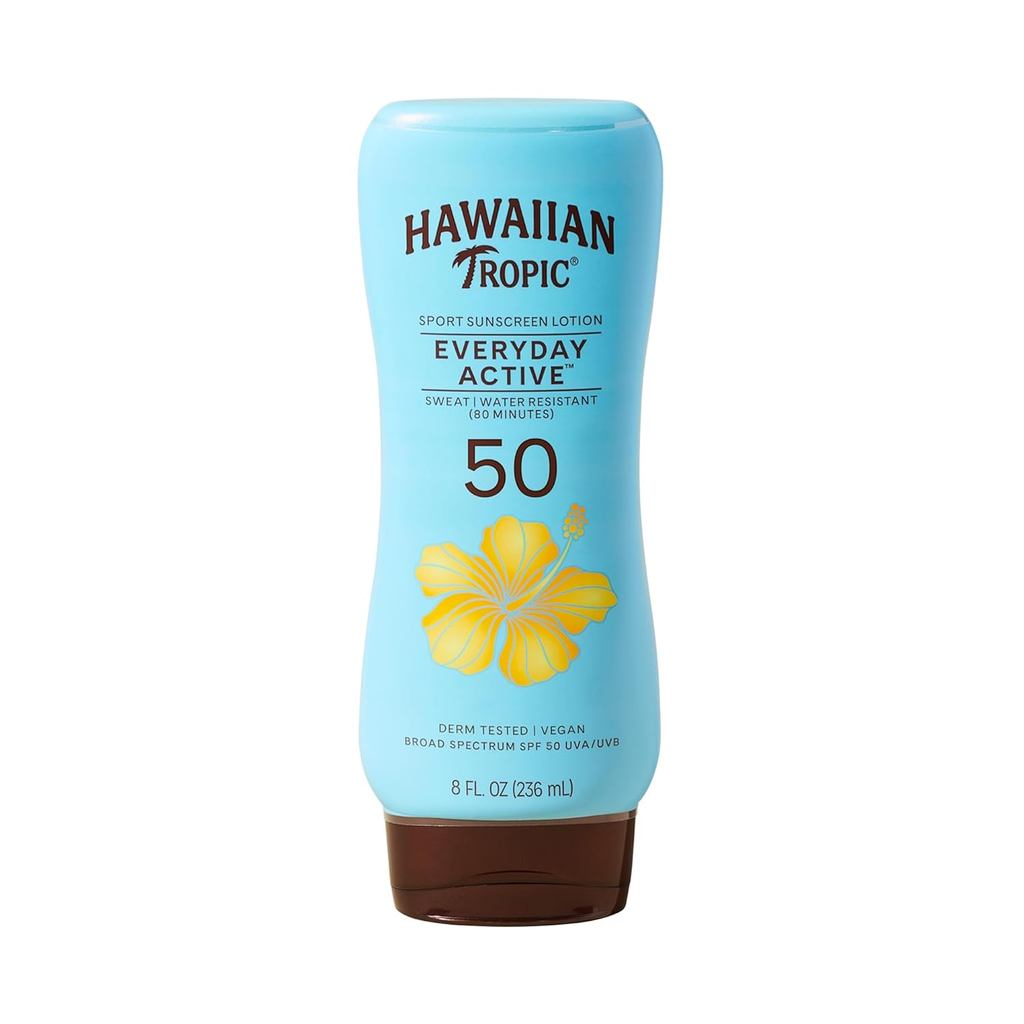 chống nắng Hawaiian Tropic Everyday Active, chống nắng SPF 50, 8 Fl Oz