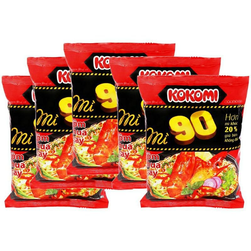 5 gói kokomi 90 gói 90g