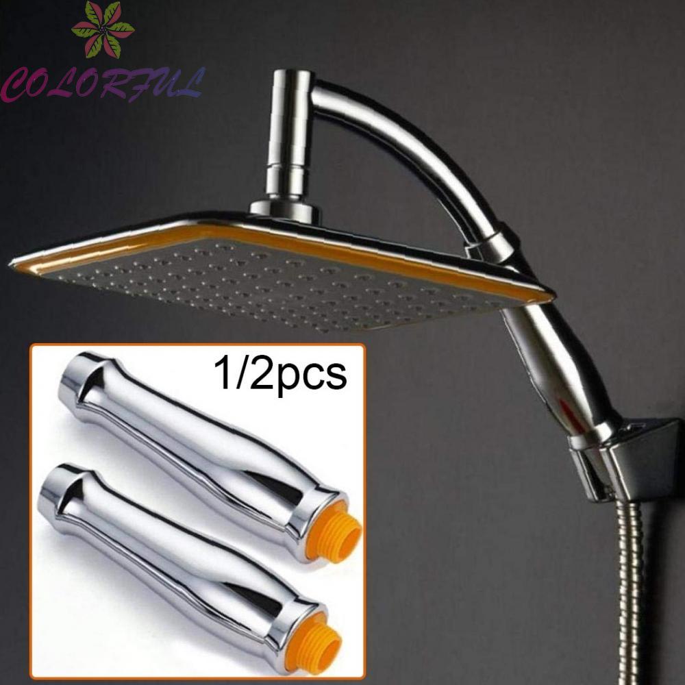 Shower Arm Handheld Home Water ABS Chrome Extension Fixtures Mounted Part