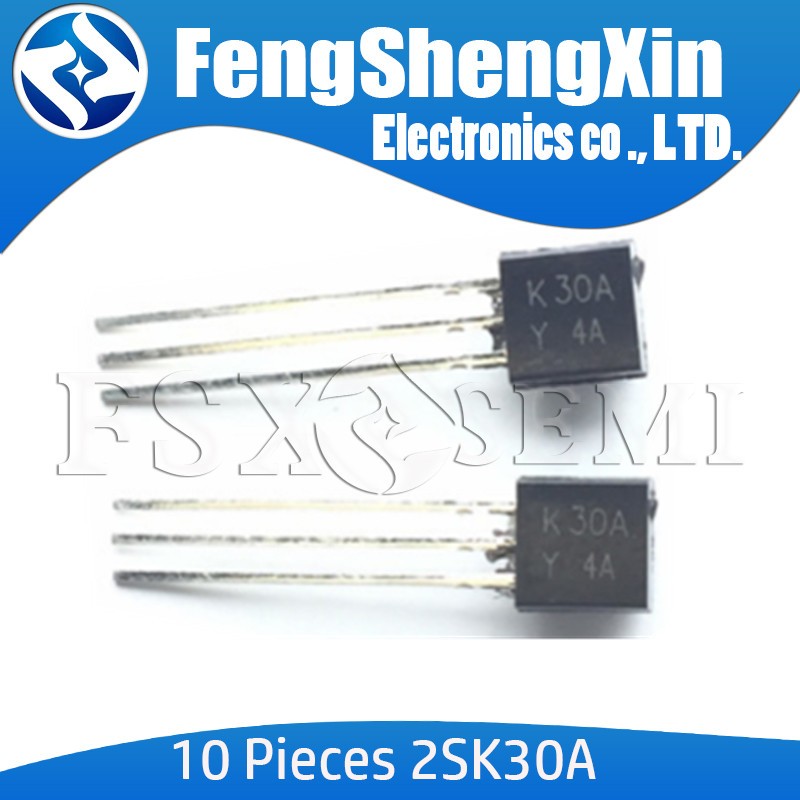 10 Cái / lốc Mới 2SK30A-Y K30A TRANSISTOR 2SK30A TO-92