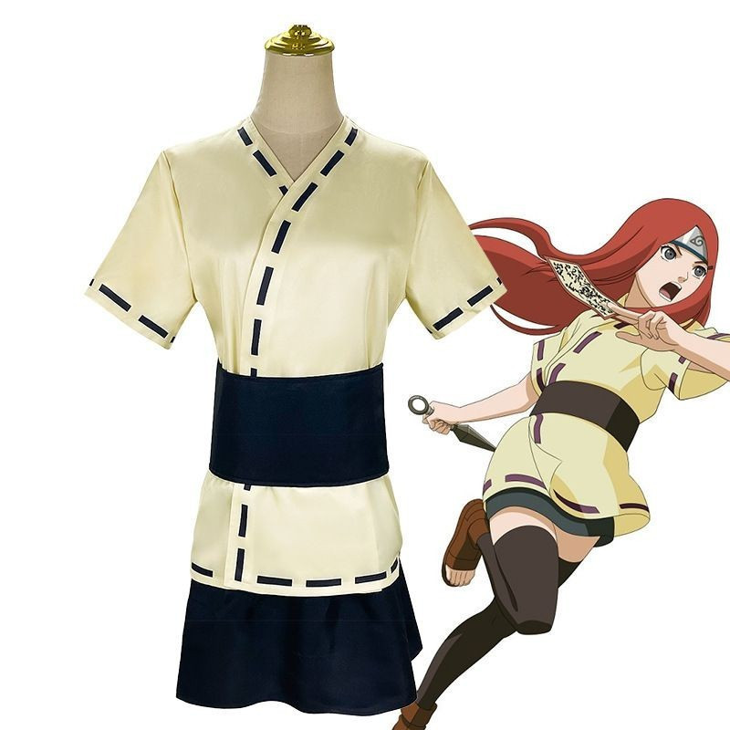 Naruto Shippuden Uzumaki Kushina COSPLAY Set SWRS
