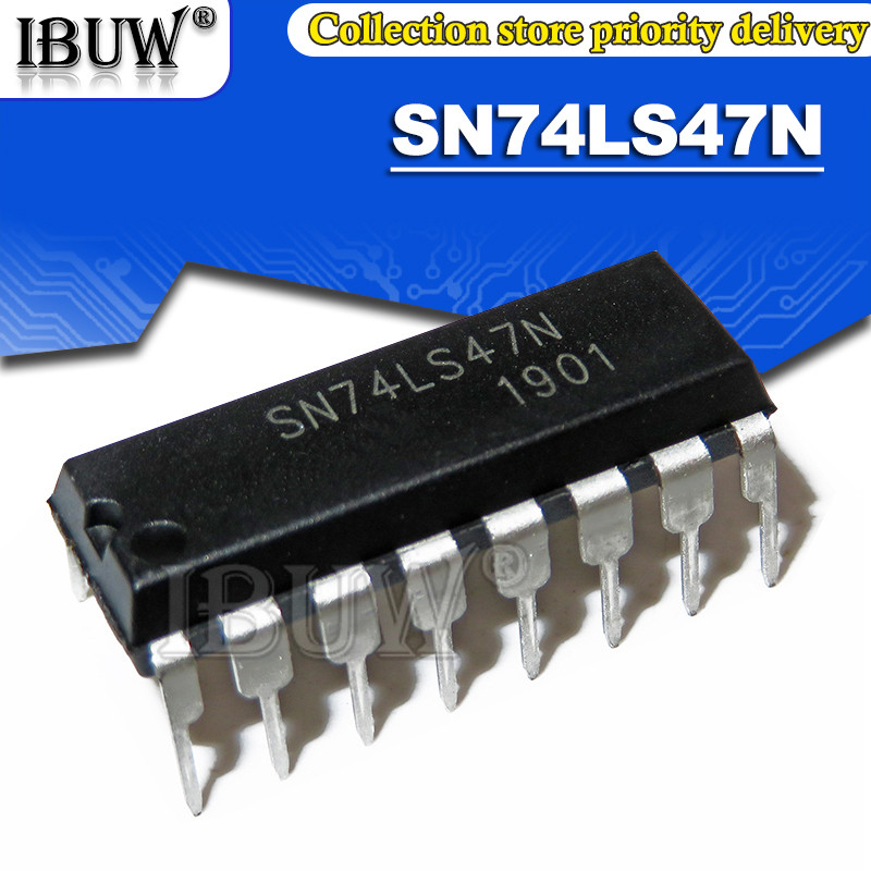 10 CÁI SN74LS47N DIP16 SN74LS47 74LS47N 74LS47 DIP IC tích hợp