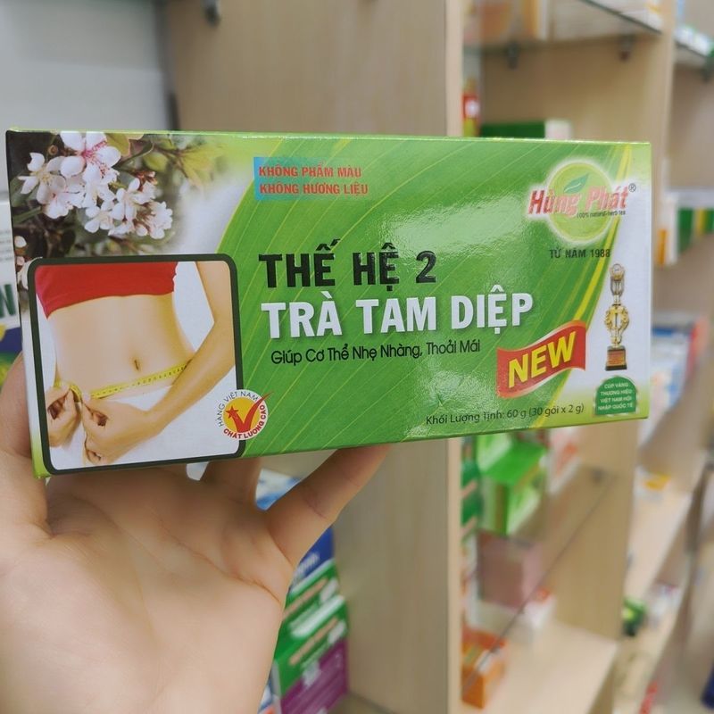 Việt Nam Hưng Phát Chính Hãng TRA TAM DIeP THE HE Giảm Cân Body Light Thoải Mái 4.22.dp