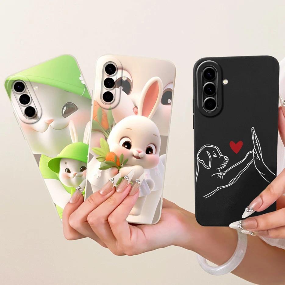 Dành Cho Samsung Galaxy A27 5G Ốp Lưng SM-A276B SM-A276E Hình Chú Chó Dễ Thương Thỏ Hoạt Hình Vỏ Sil