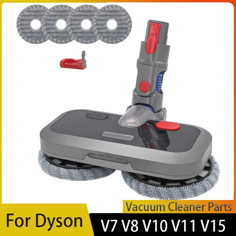 Đầu Cây Lau Nhà Điện Cho Dyson V7 V8 V10 V11 V15 Máy Hút Bụi Không Dây Ướt Khô Lau Nhà Đầu Làm Sạch 