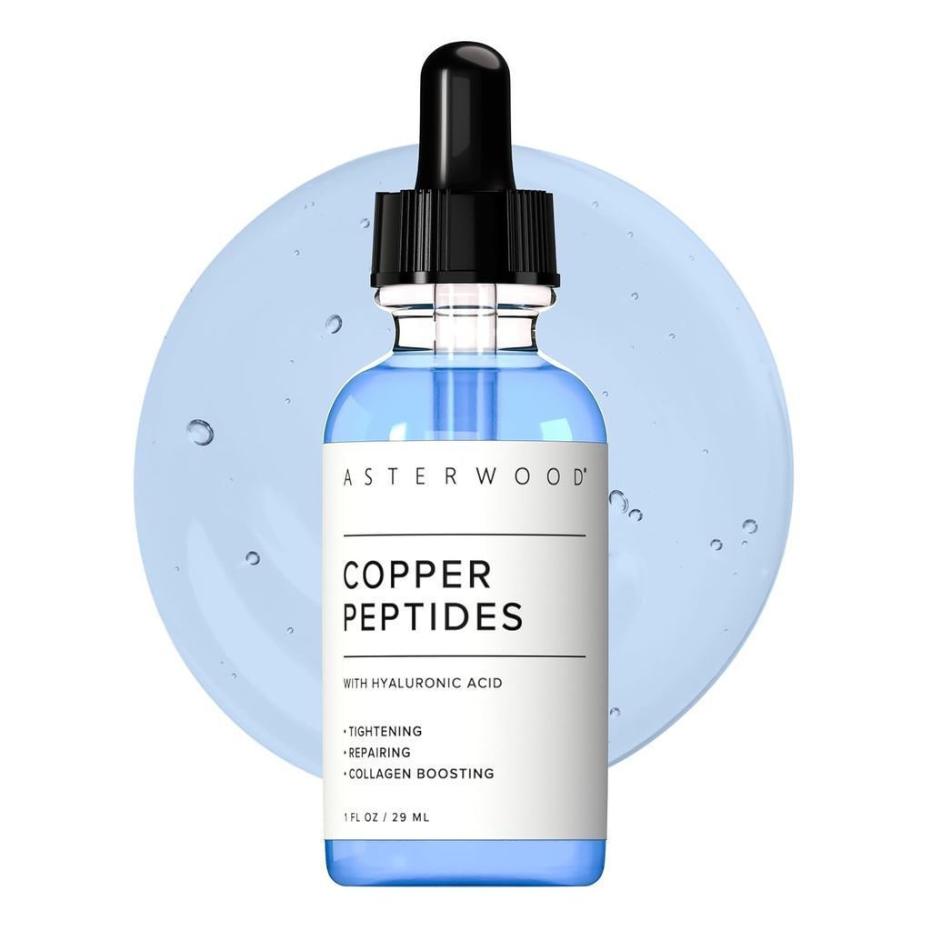 Asterwood Peptide Serum Cho Mặt - Với GHK-Cu Peptide Và Axit Hyaluronic - Serum Chống Lão Hóa Mặt - 