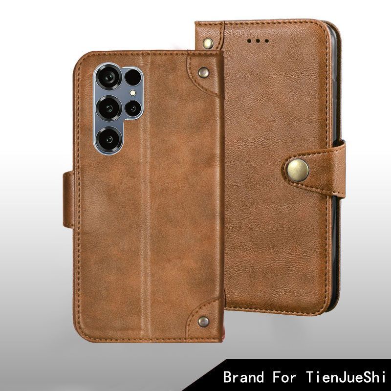 Thích hợp cho Oukitel C66 Vỏ điện thoại Flip Business Leather Case Oukitel Oukitel C66 Vỏ bảo vệ