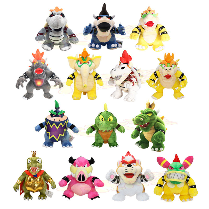 Mary Cooper Fire Dragon Búp bê sang trọng Mario Nữ Cooper Hoang dã Boar Cooper Dark Cooper Demon Kin