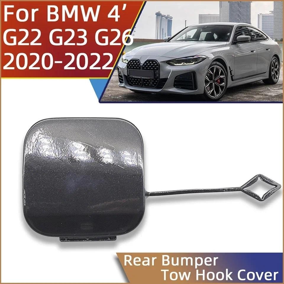 Dành Cho Xe BMW 4 Series G22 G23 G26 M-Sport Ốp Lưng 2020 2021 2022 Phía Sau Kéo Móc Vỏ Trang Trí Nắ