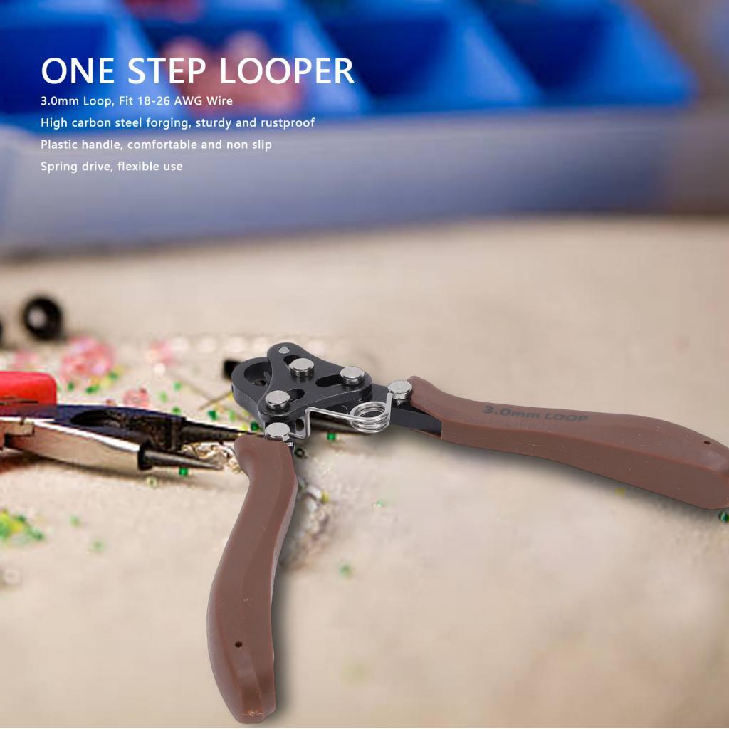 Outdoorsportsme-vn-sip-my One Step Looper 3.0mm Loop Winding Kìm Công cụ cho 18-26 AWG Craft Wire Je