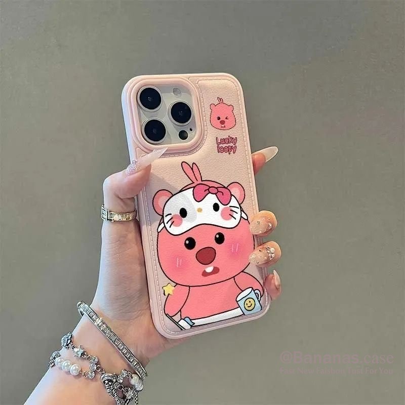 Ốp Điện Thoại Mềm Loppy Hoạt Hình Dễ Thương Cho iPhone 17 16 15 14 13 12 11 Pro Max X Xr Xs Max 7 8 