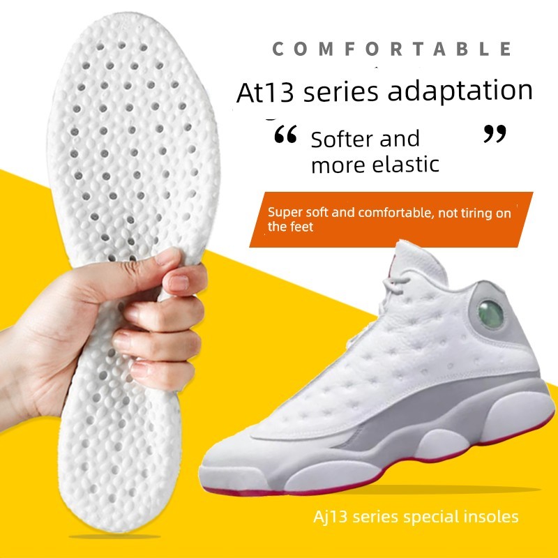 miếng lót giày lót giày Thích hợp cho aj13 Đế Panda Jordan Jordan 13 Bóng Rổ Đệm Không Khí Hấp Thụ S