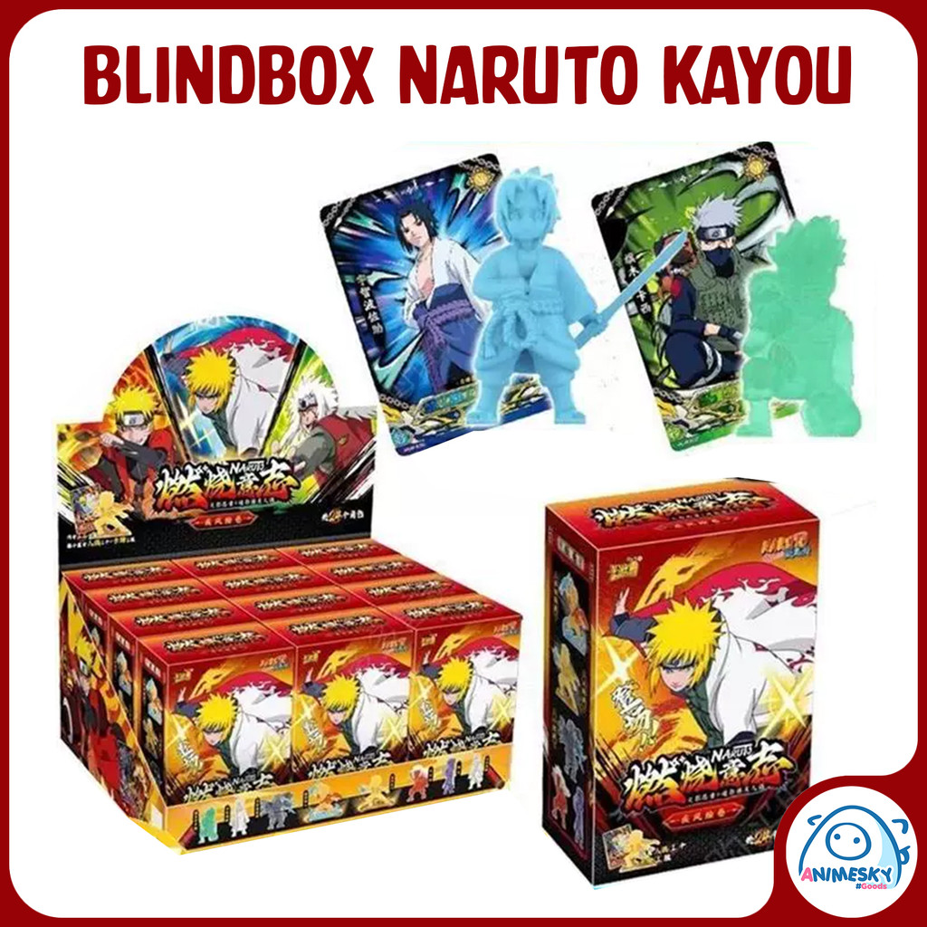 [BLIND BOX] Mô Hình Naruto Kayou chính hãng - Hỏa chí- Đồ Chơi Figure Cao Su Nguyên Khối