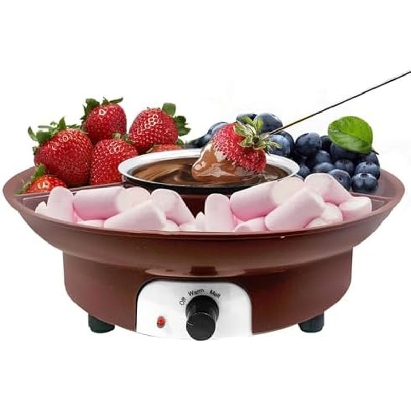 Máy phun nước sô cô la, Máy làm bánh kẹo sô cô la, Dễ lắp ráp, Đài phun nước phô mai Nacho nóng cho 