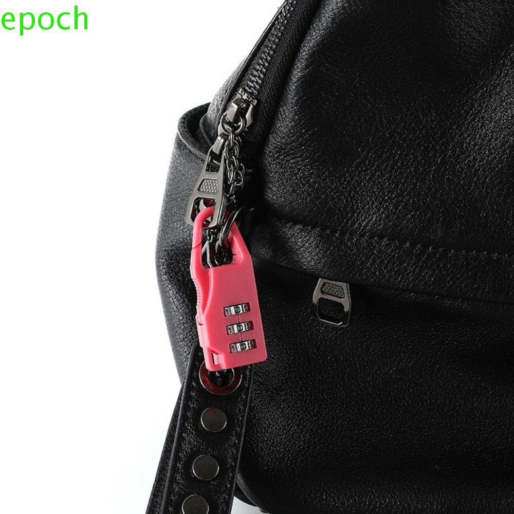Khóa vali số kết hợp EPOCH, ổ khóa mini nhựa, khóa ngăn kéo/balo/hành lý an toàn du lịch ngoài trời