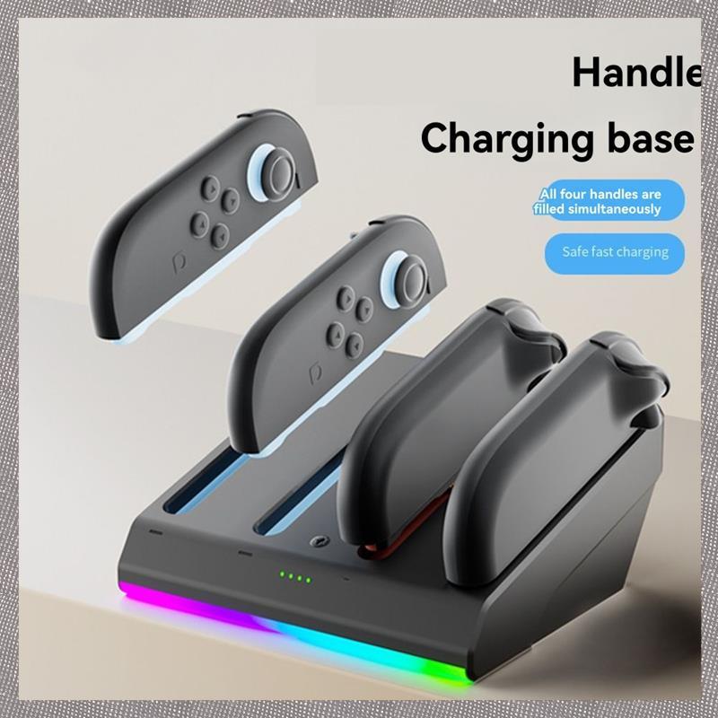 [M G L O] Đế sạc trạm sạc cho bộ điều khiển Switch 2 có đèn báo cho bộ điều khiển Switch2