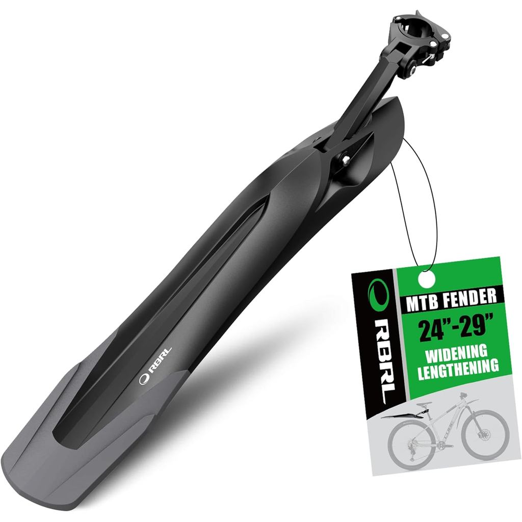 FENDER Tấm chắn bùn RBRL - Điều chỉnh được từ 24 đến 29 inch, Tháo lắp dễ dàng, Chống nước bắn cho x