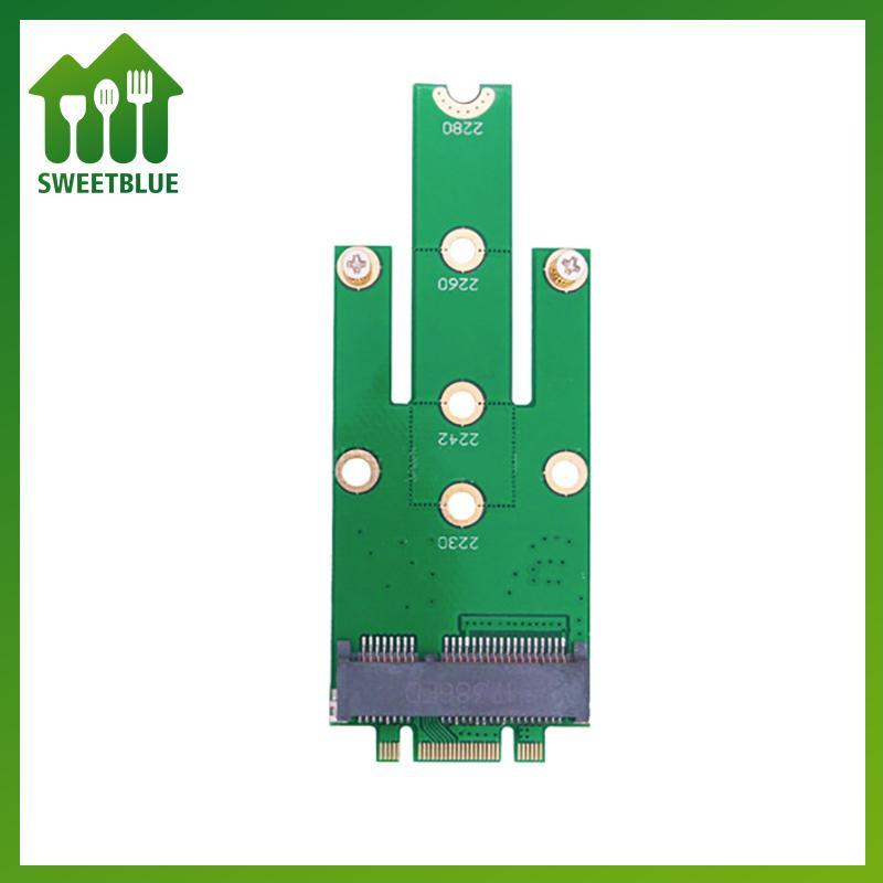 SWEET NGFF M.2 B Key To MSATA Mini PCI-E PCI-Express SATA 3.0 SSD Hỗ Trợ Khe Cắm Chế Độ B MSATA Nam 