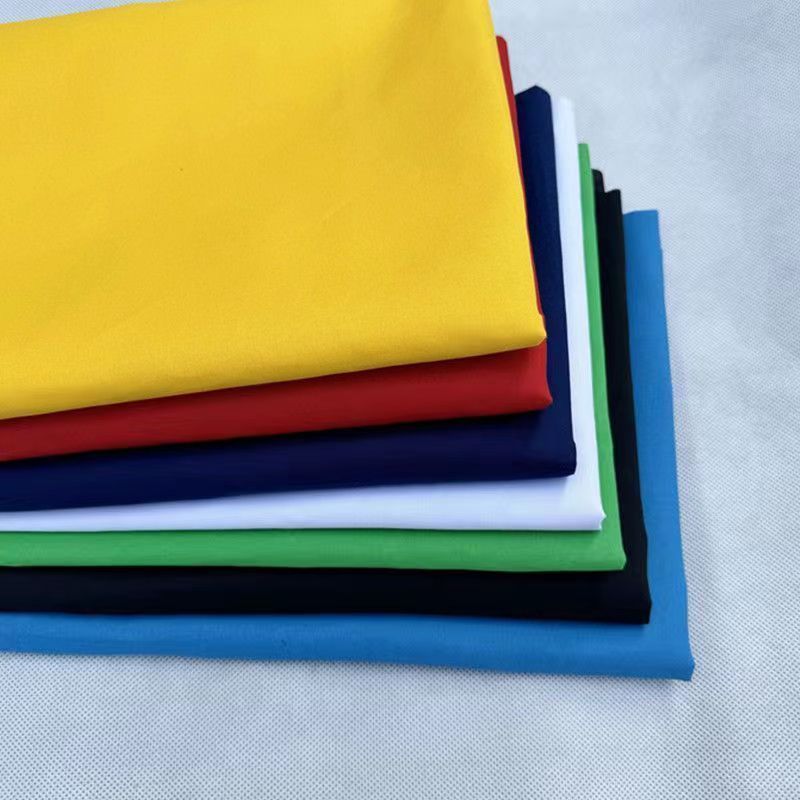 Polyester Nhiều Màu Sắc Vải Sợi Polyester Vải Handmade Trắng Đỏ Vàng Xanh Hồng Đen Trắng