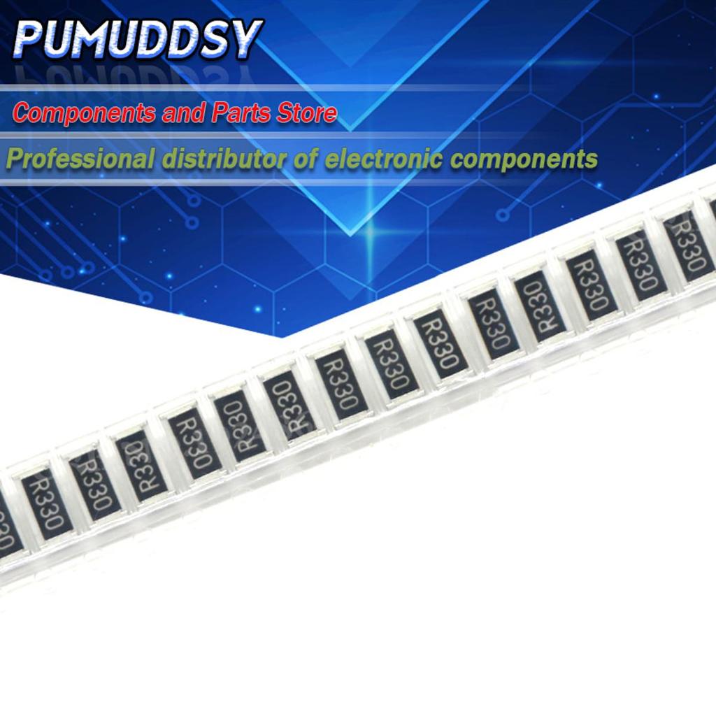 Bộ 50 2512 5% 1W Điện Trở Chip SMD 0R - 10M 0 10 100 220 470 ohm 0R 10R 100R 220R 470R 1K 2.2K 4.7K 