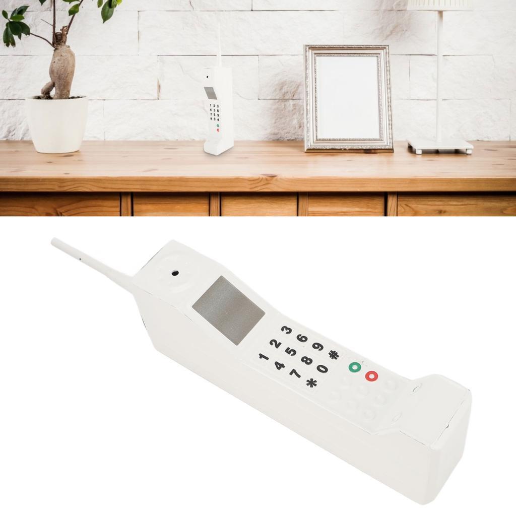 Yiyicc CCYLEZ Vintage Điện Thoại Di Động Mẫu Kim Loại Retro Đạo Cụ 80s 90 Trang Trí Cũ Thời Trang Mẫ