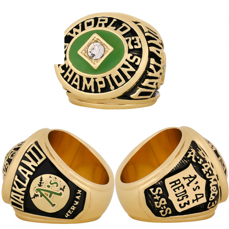 MLB 1972-1973 Game Season Oakland Athlete Championship Ring One Piece [dss]