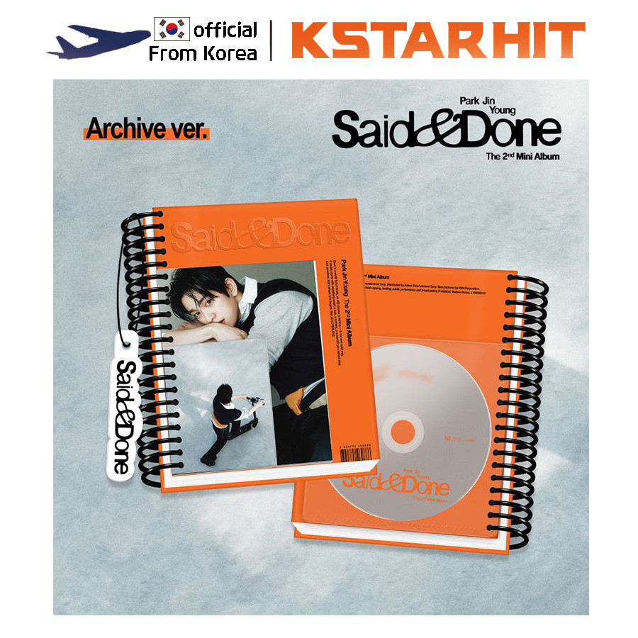 (+ POB / Lưu trữ ver.) Park Jinyoung - Said & Done (Mini Album thứ 2)