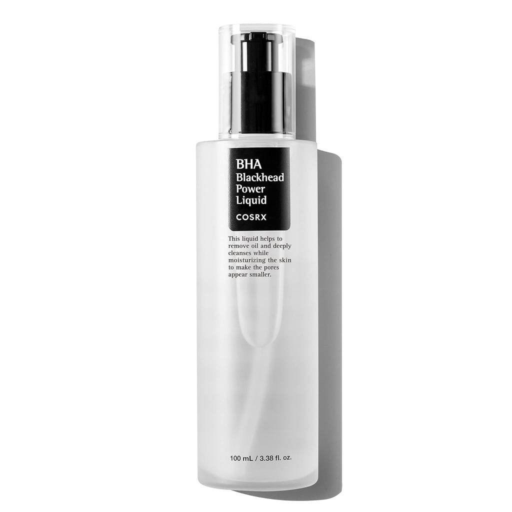 COSRX Niacinamide 2% + BHA4% Mực tẩy tế bào chết 3,38 fl.oz / 100ml Mực Hàn Quốc, Dụng cụ thu nhỏ lỗ