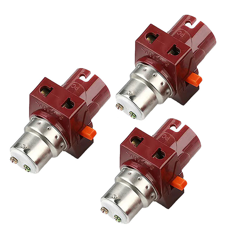 Giá đỡ đèn Fire B22 đến B22 Giá đỡ đèn lửa gắn màu nâu Giá đỡ đèn treo lên giá đỡ đèn 504