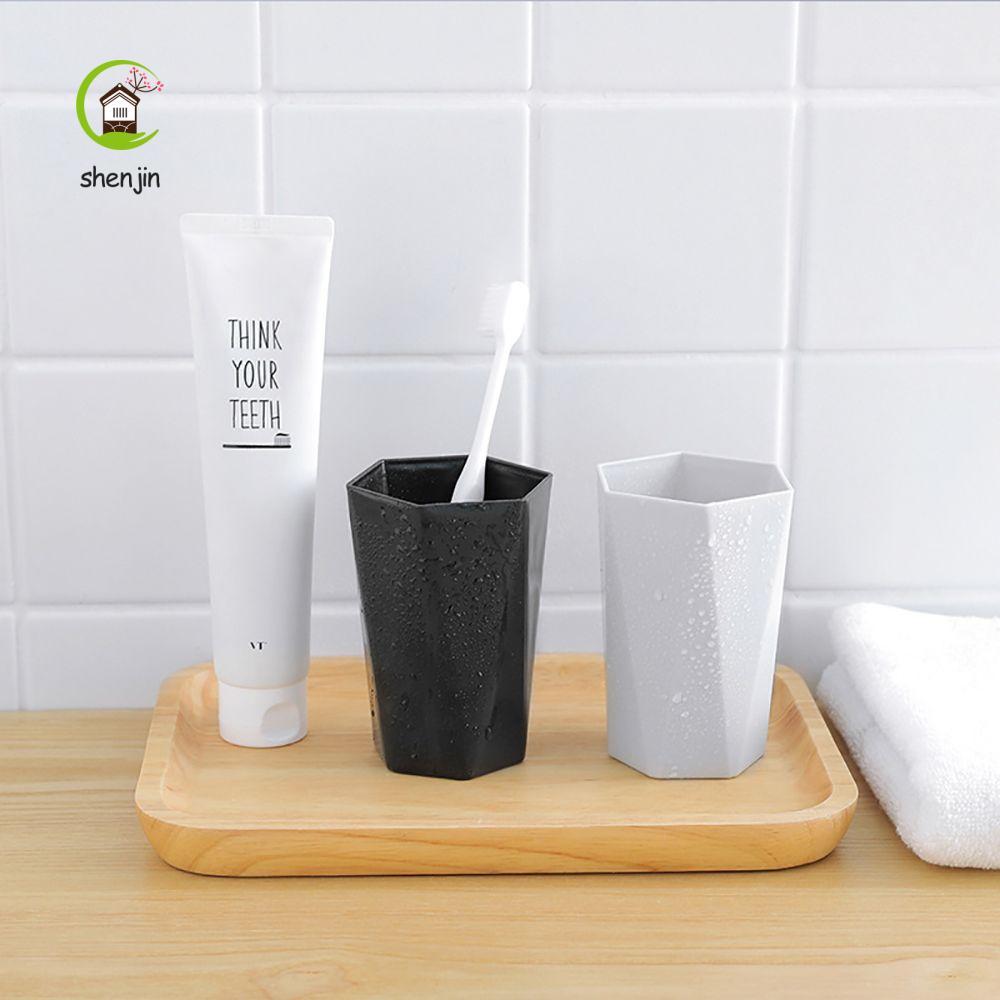 shenjin SHENJIN Cốc Giặt Trà Sữa Đồ Uống Nhà Bếp C0ffee Cốc Nhựa Khỏe Mạnh Di Động Phong Cách Bắc Âu