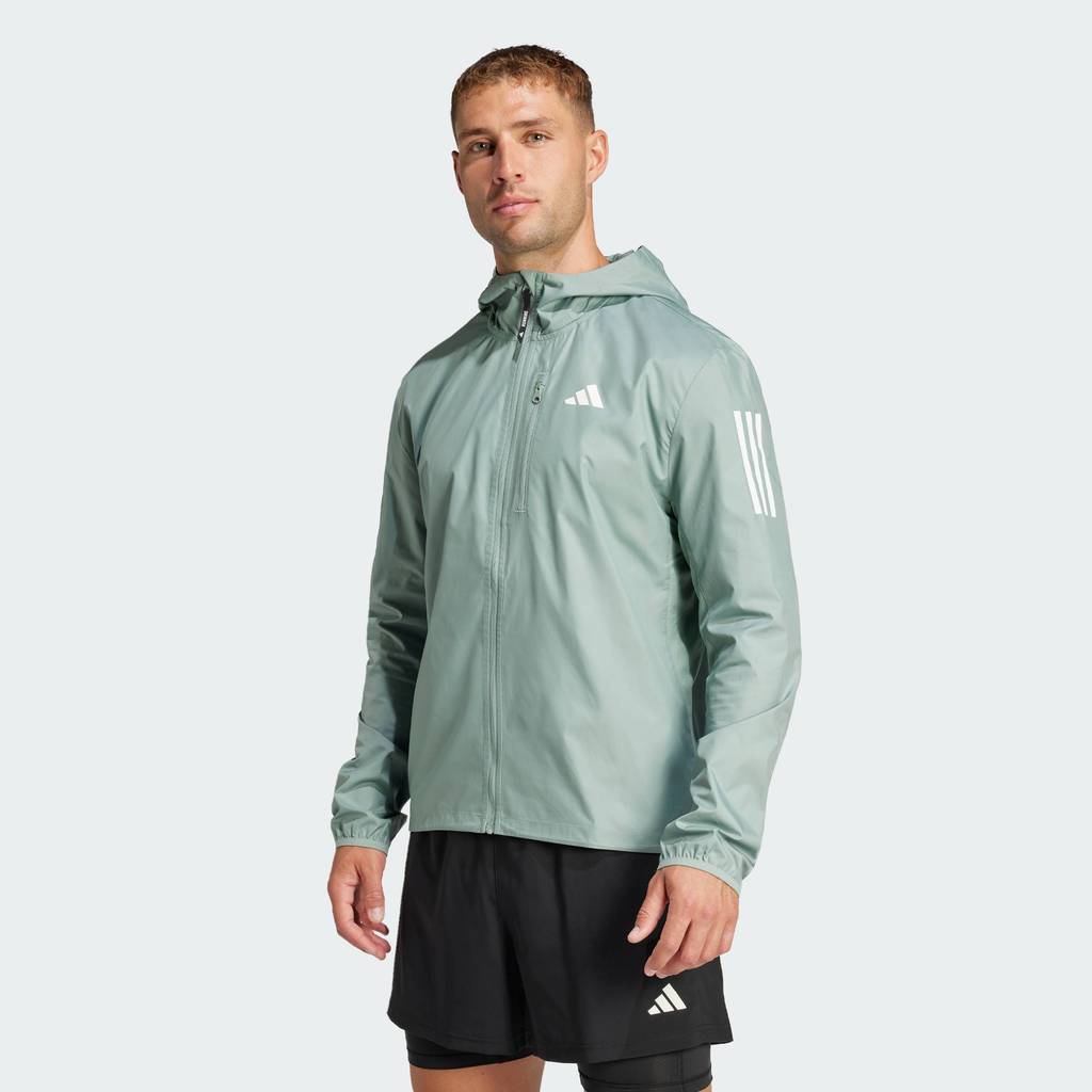 adidas Running Own the Run Jacket Men Green JD2239