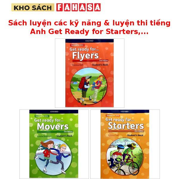 Sách luyện các kỹ năng & luyện thi tiếng Anh Get Ready for Starters, Movers and Flyers