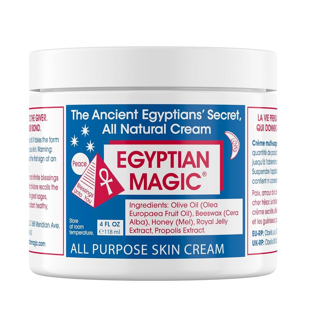 Egyptian Magic - All Purpose Face, Body, and Dry Skin Moisturizing Cream, Skin Protectant for Women 