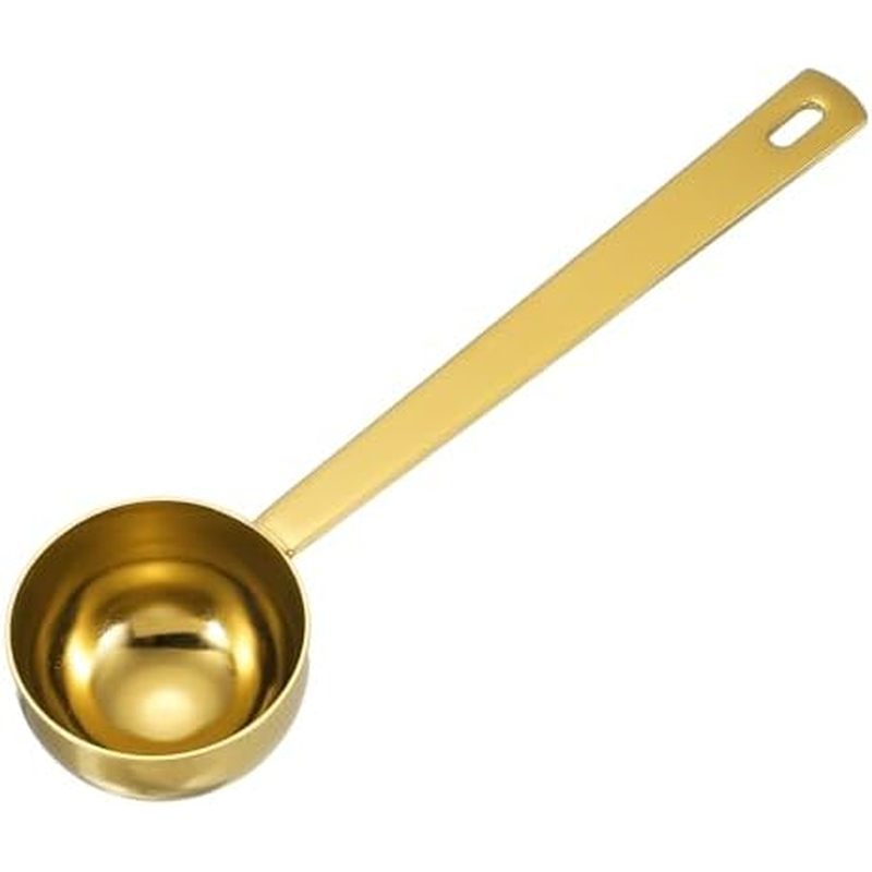 uxcell Measuring Spoon, 5ml Long Handle Table Scoop Teaspoon Coffee Scoop Spoon for Ground Coffee Te