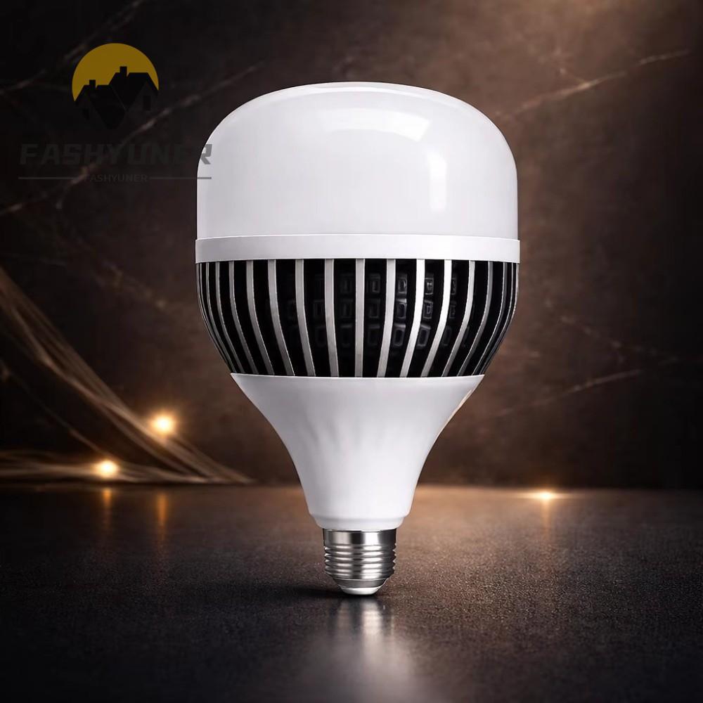Đèn siêu sáng FAWYUNER, Bóng đèn LED E27 Base E27 cỡ lớn, Điện áp 220V siêu sáng di động 100W Đèn ti