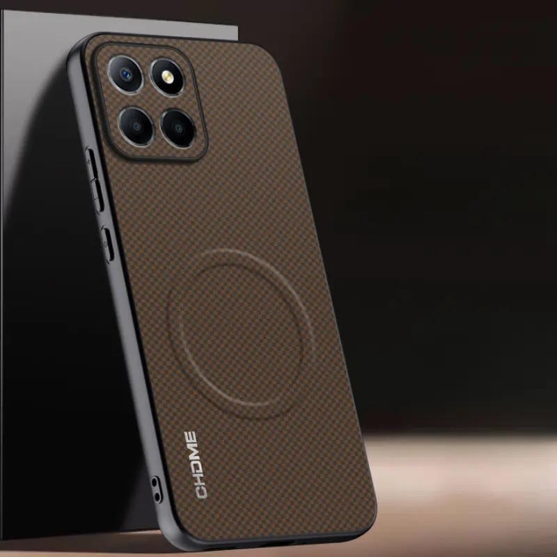 Da PU Từ Tính Dành Cho Honor X8B Họa Tiết Ốp Lưng Silicon Bảo Vệ Điện Thoại Cho Honor X8B Coque