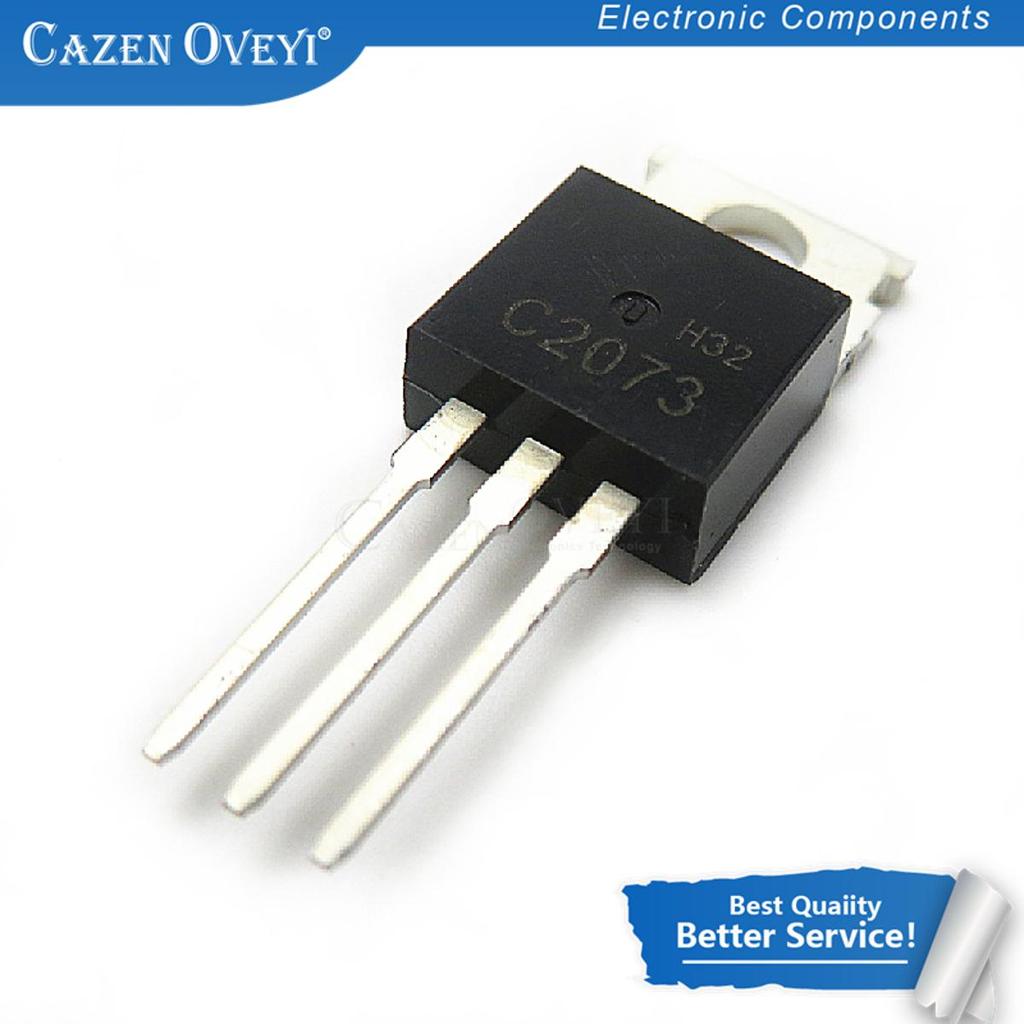 10 Cái / lốc C2073 KSC2073 2SC2073 1.5A / 150V Bộ ba nguồn TO-220 Còn hàng